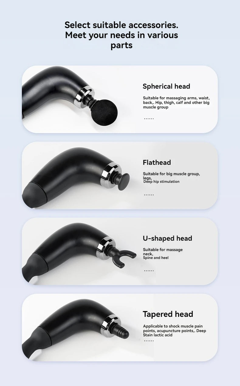 2025 Smart Fascia Gun Electric Massager