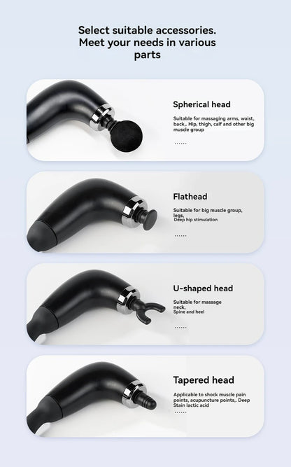 2025 Smart Fascia Gun Electric Massager